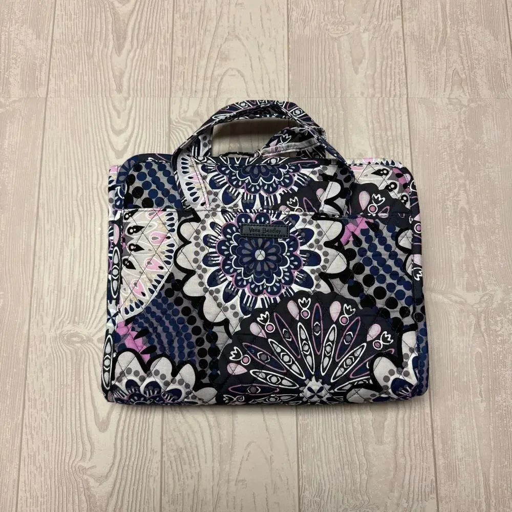 Vera Bradley Mimosa Medallion Hanging Travel Organizer Cosmetic Toiletry Bag